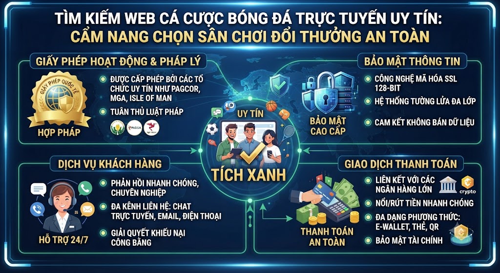 web cá cược bóng đá trực tuyến